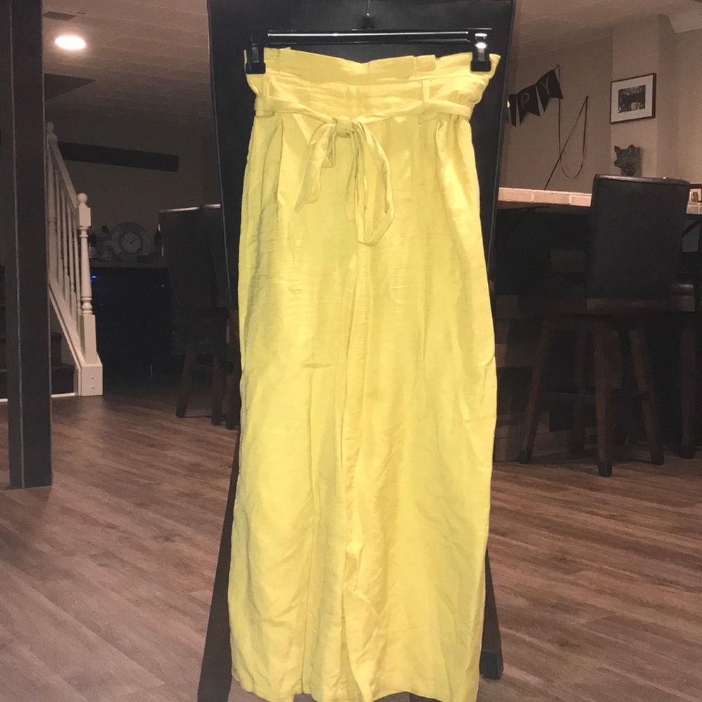Yellow Culottes